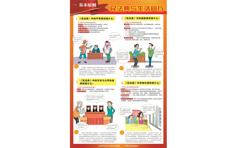 民法典宣传月?-?“法”在身边，“典”亮生涯